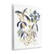 Stupell Industries Blue & Yellow Plant Impressions Wall Plaque Design by Krinlox